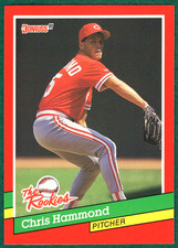 Chris Hammond - 1991 Donruss The Rookies #19 - Cincinnati Reds Baseball Card