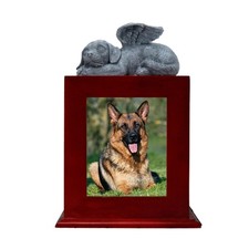 Dog Figurine Urns Memorial Gifts Commemorate Love Funeral Cremation Urns Box