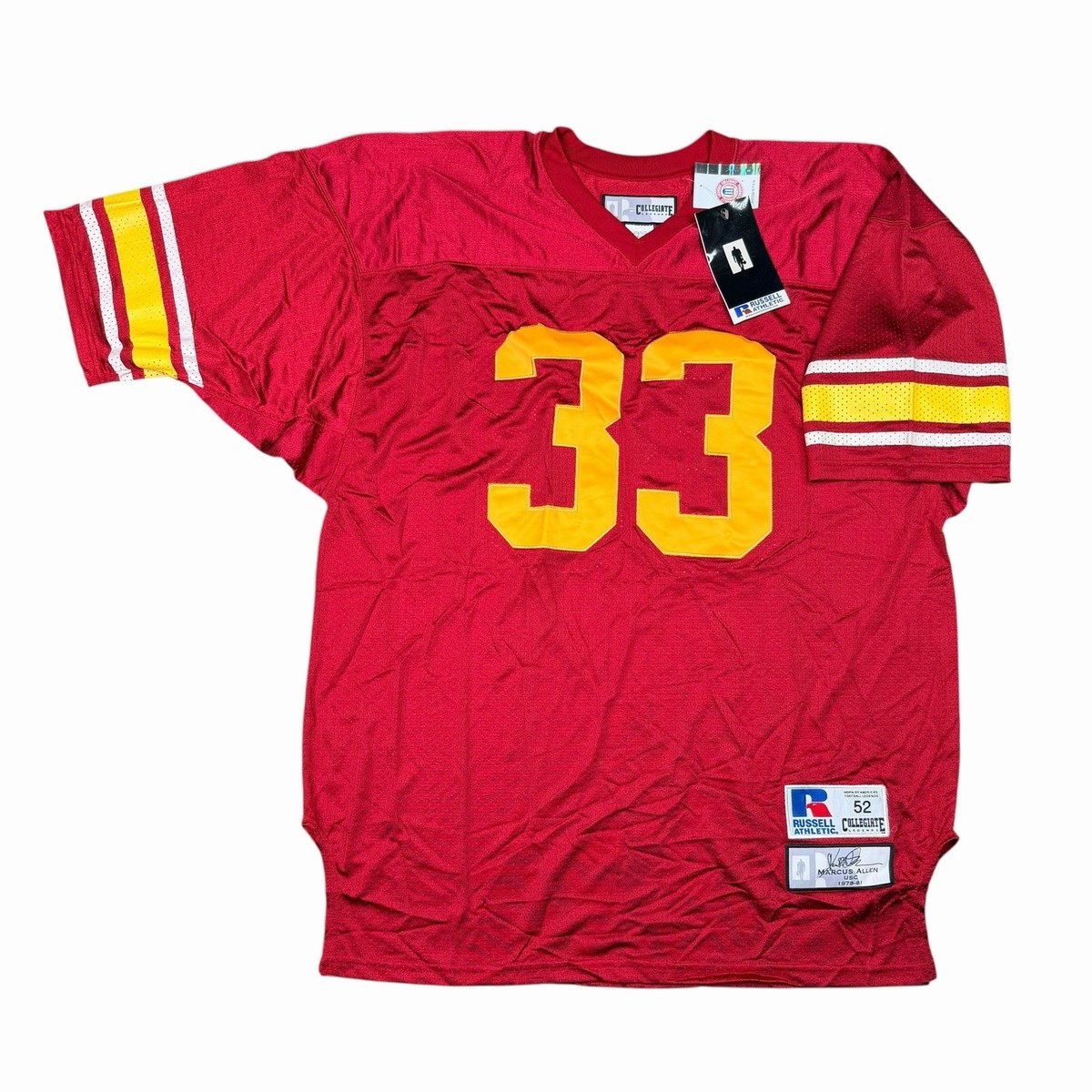 Vintage Russell Athletic Marcus Allen USC Trojans NCAA Collegiate