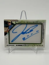 2025 Panini Boys of Summer Jacob Misiorowski Jumbo Acetate Auto 13/199