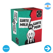 Juego De Mesa Cartas "Guate Mala VS Guate Peor"