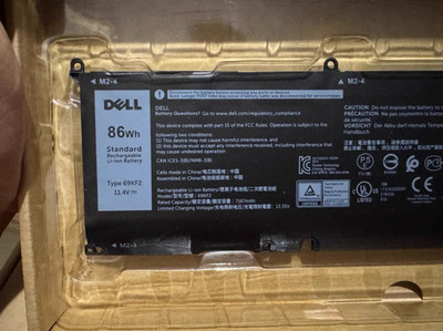 NEW OEM 86Wh 69KF2 Battery Dell XPS 15 9500 Precision 5550 M59JH M15 M17