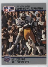 1990 Pro Set Super Bowl XXV Silver Anniversary Box Set Mel Renfro #106 HOF 0z0n