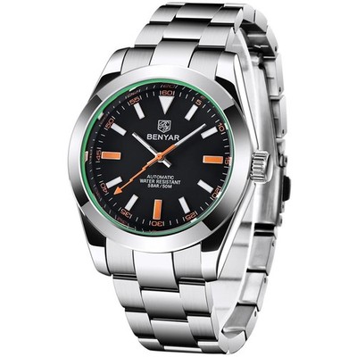 BENYAR, BY-5176M Mechanical Men's Watches Automatic Sport Watches for Men