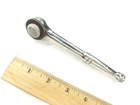 POPULAR MECHANICS TOOLS 1/4" DRIVE RATCHET SOCKET WRENCH THUMB WHEEL THUMBWHEEL