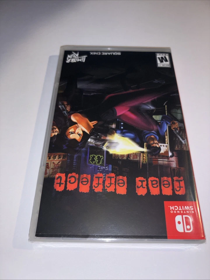 BRAND NEW FEAR EFFECT 10TH ANNIVERSARY LIMITED RUN GAMES VARIANT ESRB SWITCH - Image 3 of 4
