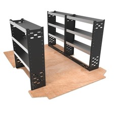 Metal Van Racking - Basic Van Shelving Set