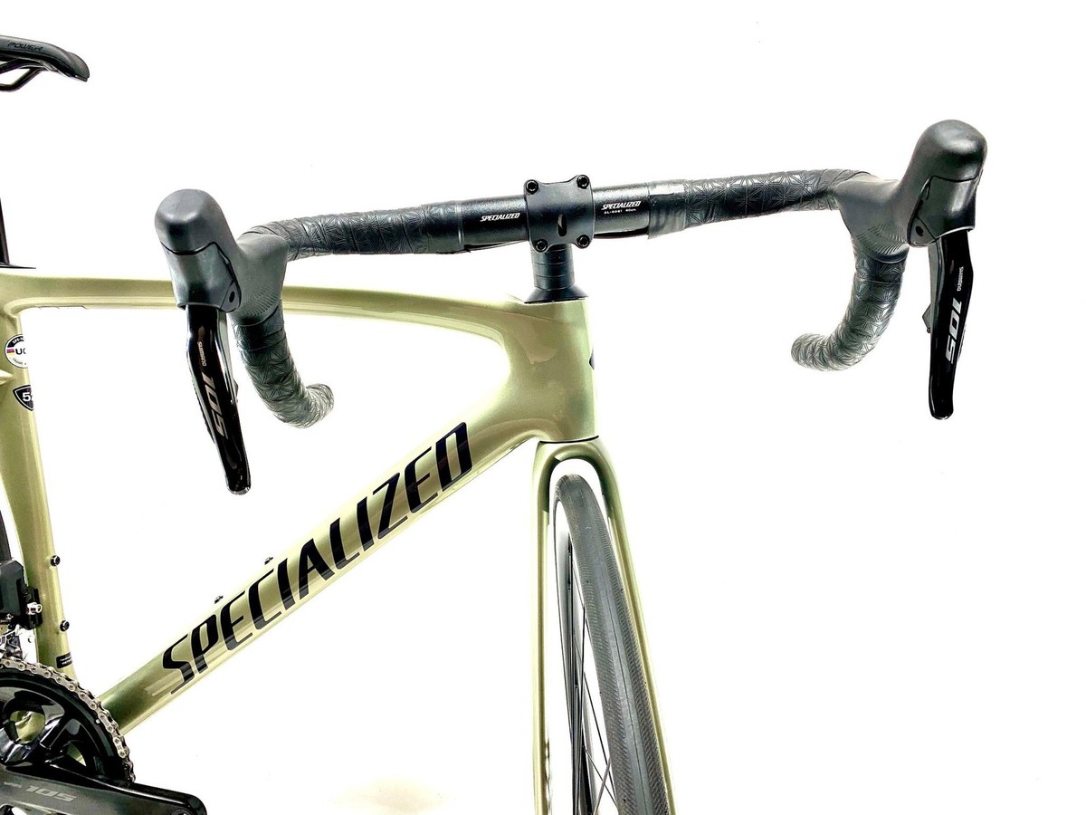 2024 Specialized Tarmac SL7 Comp Shimano 105 Di2 Size: 52cm SPRUCE