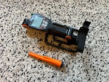 Folding Metal Detector Waterproof Adjustable OPEN BOX with HandHeld Pro Pinpoint