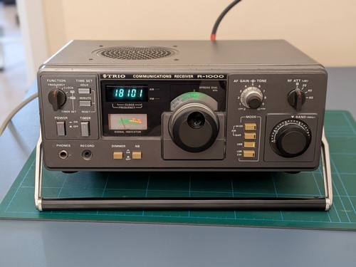 Trio R-1000 Reciever plus Original Manual and Schematic