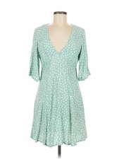 Minkpink Women Green Casual Dress M