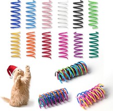 12PCS 12Colors Cat Spring Toys for Indoor Cats, Interactive 12psc 12color