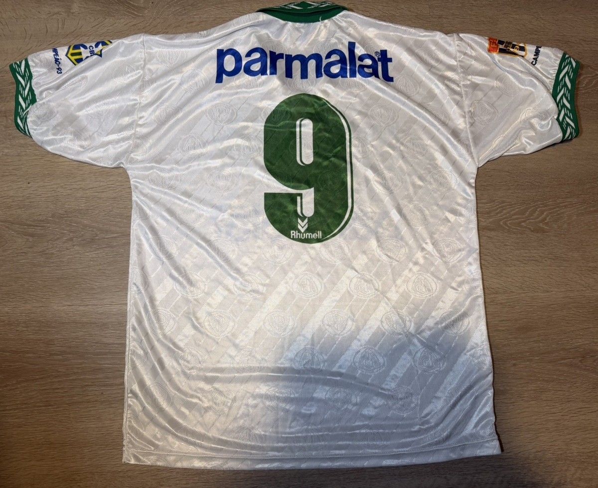 ウェア 90s Rhumell PALMEIRAS 93/94 JERSEY Palmeiras 1993-1994 Rhumell evair palmeiras Football Jersey Medium