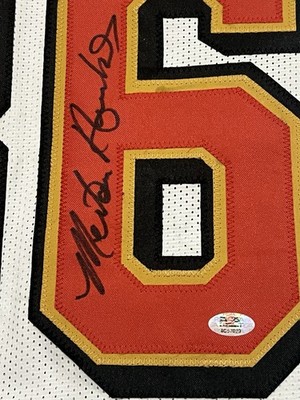 【サイン入り★マッチウォーン】2016広州恒大CFA#7 アラン選手 MERTON HANKS Signed Autographed Auto San Francisco 49ers Custom XL