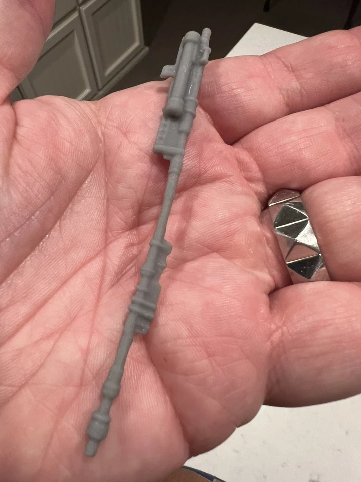 Vintage STAR WARS Klaatu Skiff Guard Outfit Figure ROTJ Kenner 1983 - COMPLETE ! - Image 3 of 4