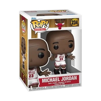 Funko POP! Michael Jordan Shrug Chicago Bulls NBA Figure 234 + Protector