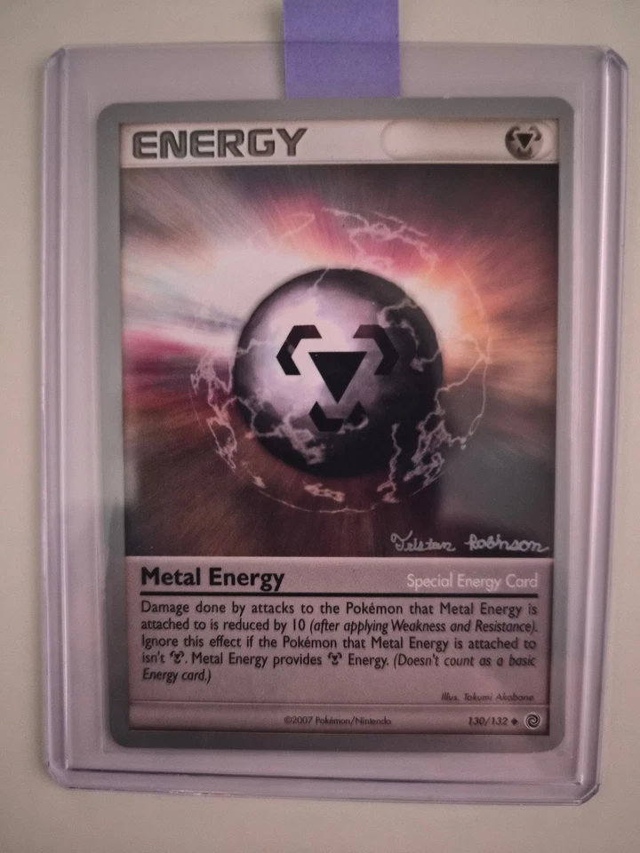 Mazo de intimidación del Campeonato Mundial Parcial 2008 Pokemon Tristan Robinson Foto 4 de 4