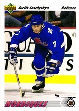 1991-92 Upper Deck - Curtis Leschyshyn #413