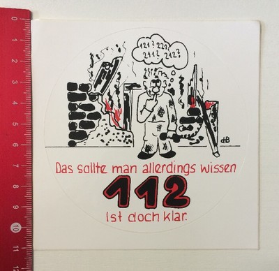 Sticker/Decal: You Should Know However 112 Is But Clear (14051686)