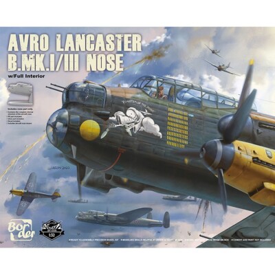Border Model #BF-008 1/32 AVRO LANCASTER B.MK. /  NOSE W/FULL INTERIOR