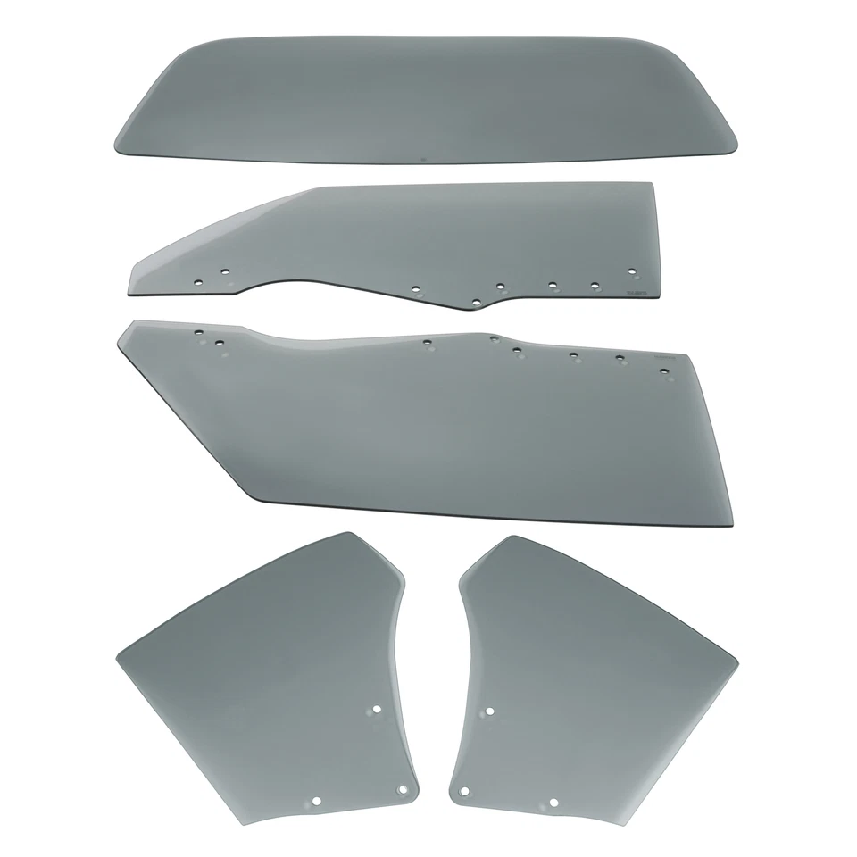 For Chevrolet Chevelle 1970-1972 2Door Rear & Side Dark Door Window Glass 5PCs - Image 4 of 4