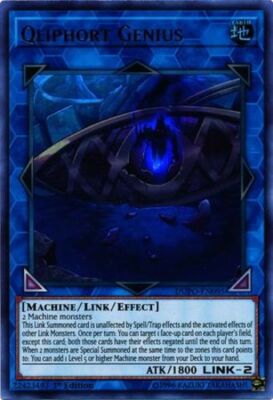 Qliphort Genius Near Mint Rare 1st Edition x3 EXFO-EN095