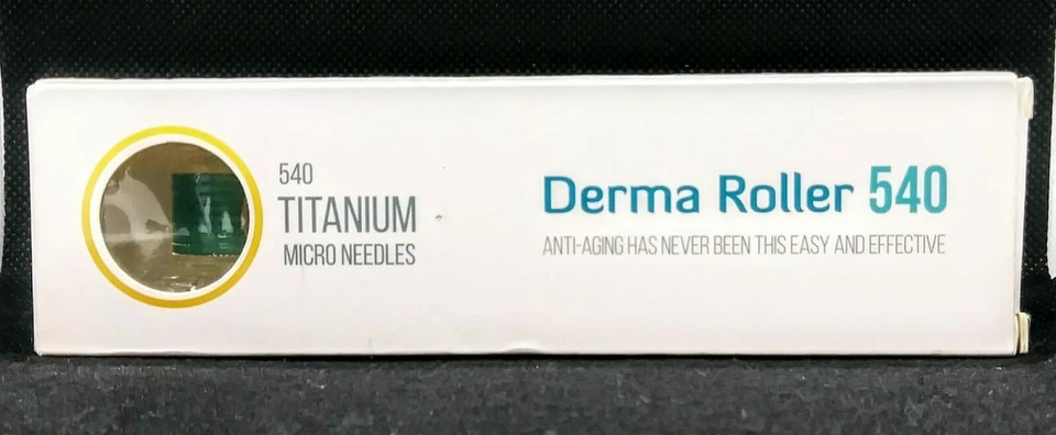 Derma Roller Kit 0.25 mm 540 Titanium Microneedle Healthy Glow Fresh Innovations - Image 2 of 4