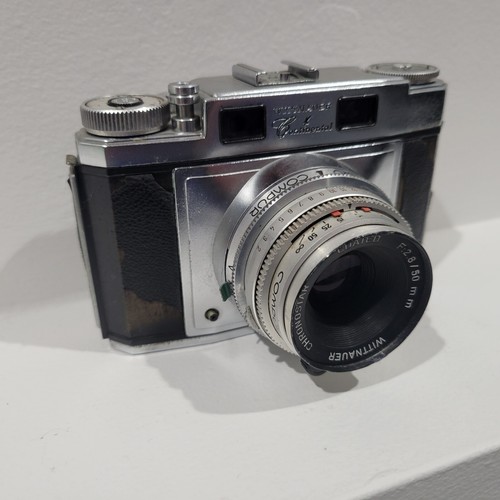 Rare Wittnauer Continental Camera with f=2.8/50mm Chronostar Coated W. Germany