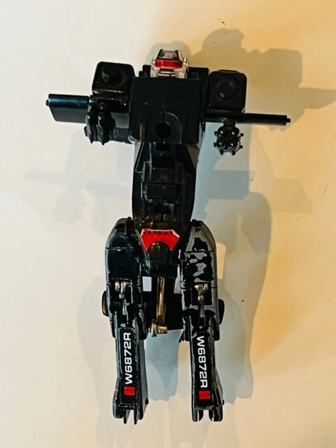 Super Gobots Warpath Helicopter PARTS Transformers Bandai Vtg robot figure BMC2 - Image 3 of 4