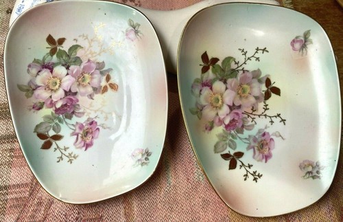 Schumann Arzberg 6.25x 8.5" Wild Rose Bavaria German porcelain 1 dish - Picture 2 of 6