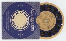 Franconia Notch Lost River N.H. 1939 Blue Ring Circle View-Master Reel 260