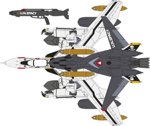 Hasegawa 1/72 MACROSS ZERO VF-0S GERWALK w/GHOST MODEL KIT 65889 - Picture 10 of 19