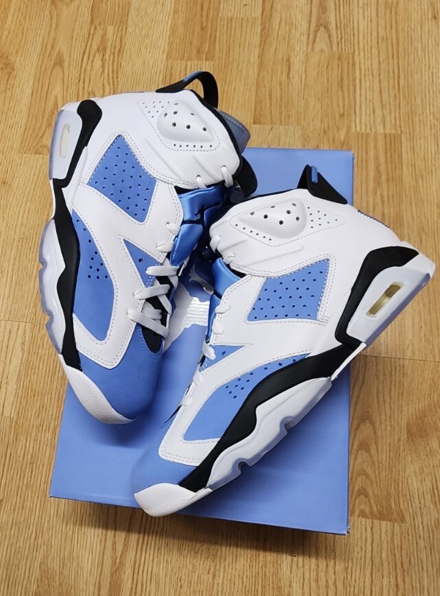 Jordan 6 Retro UNC US SIze 9.5 | eBay