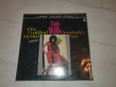 Viola Wills If you could read my mind 12'' Maxi Single Vinyl Platte f0061