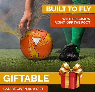 ICAST Kids Lightweight Football Size 5 | Gifts For Kids Indoor-Outdoor Soccer Ball