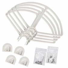Weiß 4Pcs Propeller Prop Blade Protector Guard Bumper für DJI Phantom 1/2/3