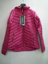 Bergans Women's Slingsbytind Down Lady Jacket With Hood Cerise Pink Size L Bnwt