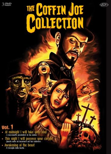 The Coffin Joe Collection #01 (3 Dvd+Libro+Collector's Box) (DVD) ronaldo beibe - Picture 1 of 5