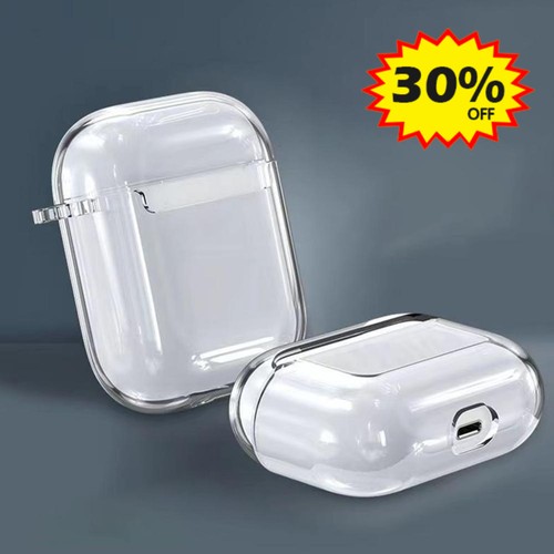 Earphone Case for Airpods 4 Transparent TPU Headphone Protective Cover New