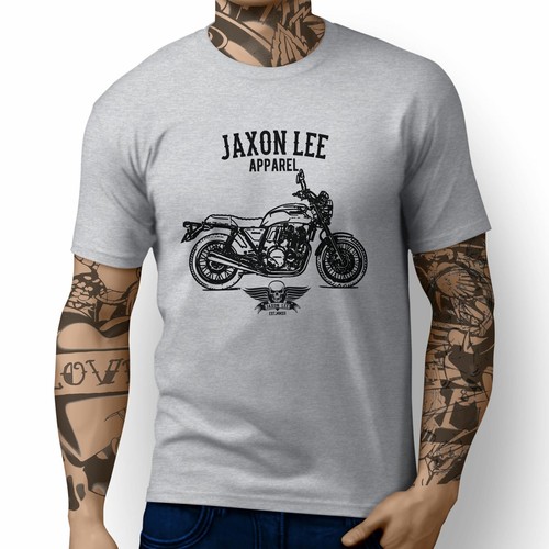 Camiseta Jaxon Lee* Ilustración para un ventilador de motocicleta Honda CB1100EX - Imagen 8 de 24