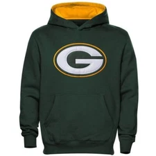 Outerstuff Children's Green Bay Packers Primary Gear Sweatshirt