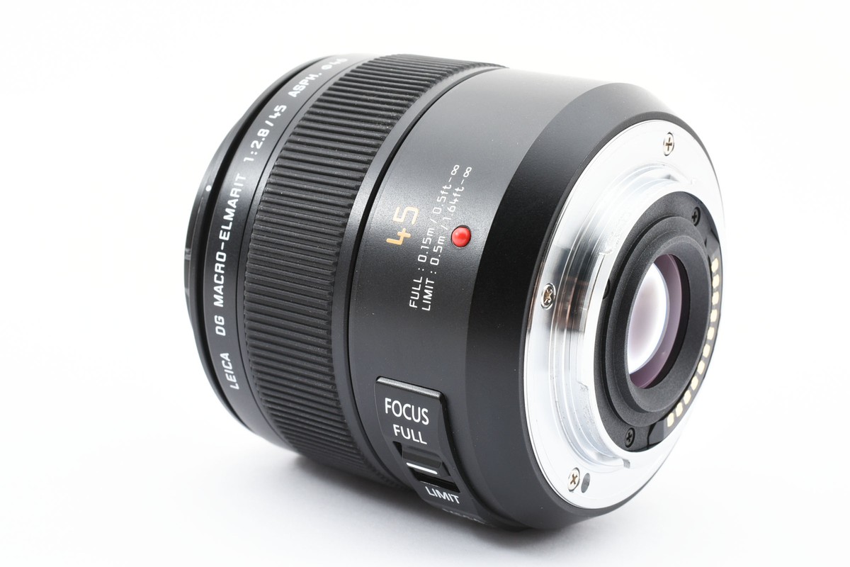 N MINT] Panasonic Lumix LEICA DG MACRO-ELMARIT 45mm f/2.8 ASPH
