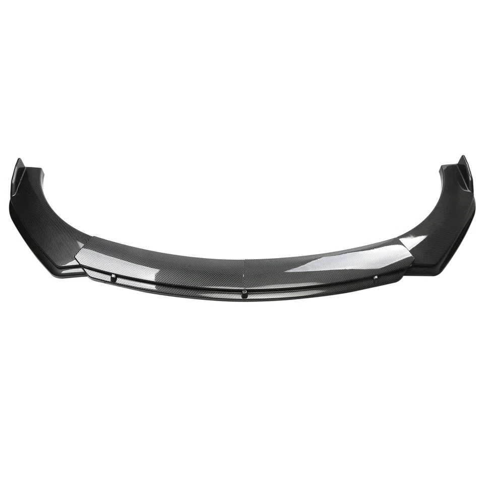 Carbon Fiber Front Bumper Lip Spoiler+Splitter Kit For Porsche Cayenne - Imagem 4 de 4