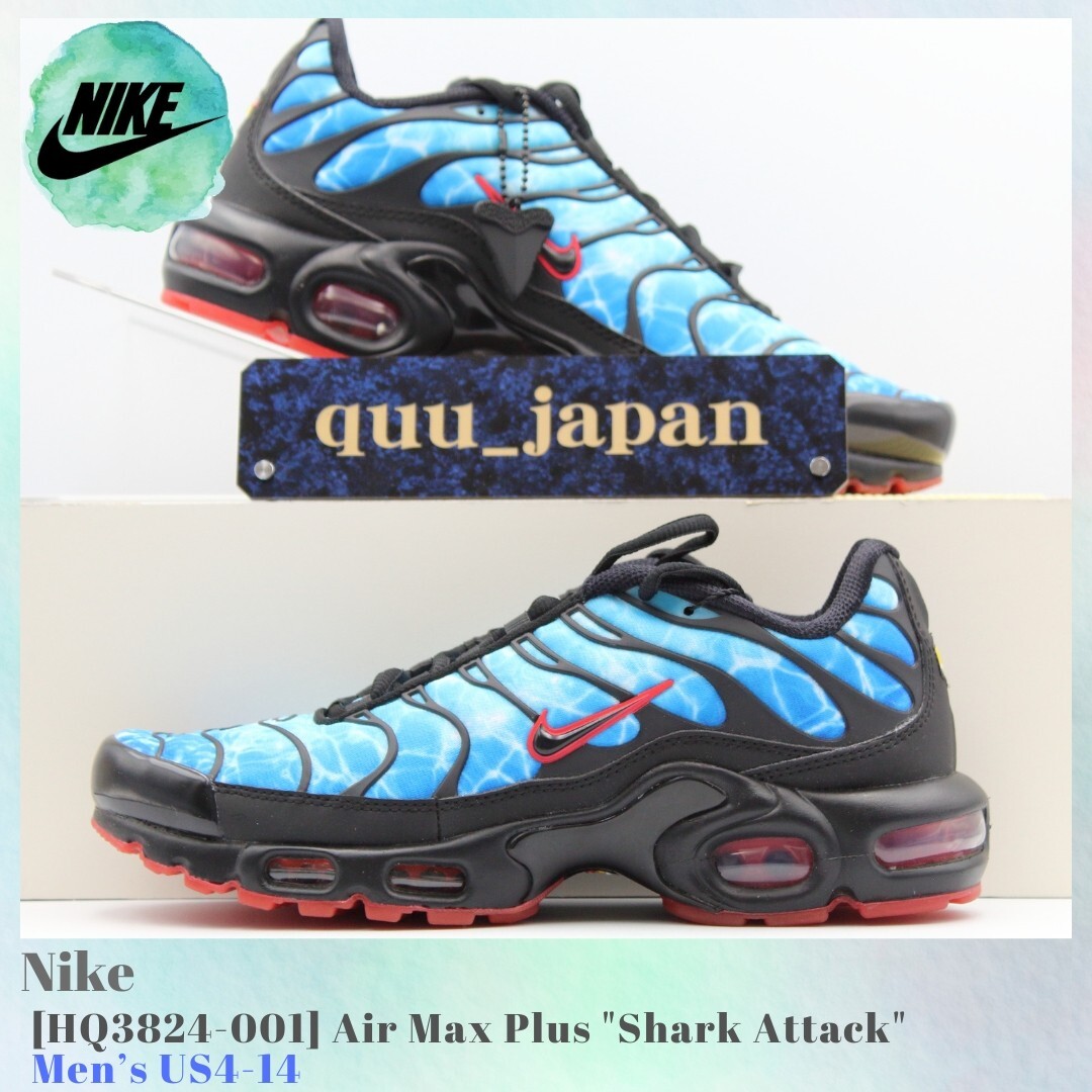 Size 6 - Nike Air Max Plus Shark Attack for sale online | eBay