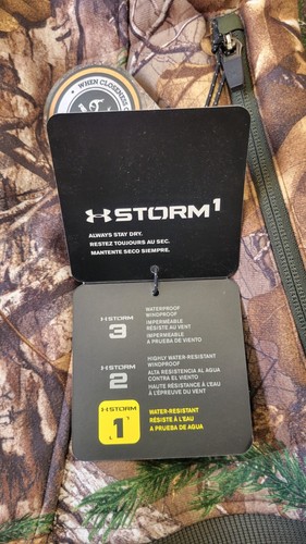 UA Storm Under Armour Realtree Women's Camo Jacket Size XXL FLEECE LINED 2XL - Picture 4 of 5