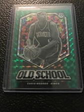 2019-20 Panini Mosaic Chris Webber Old School Green Prizm #13