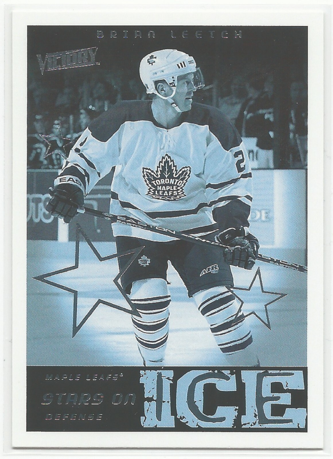 2005-06 UPPER DECK VICTORY BRIAN LEETCH STARS ON ICE INSERT #SI42