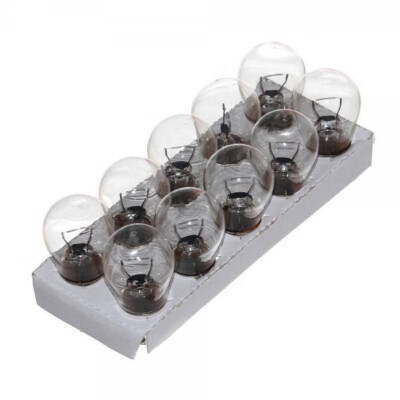 10er Set 12V Lampen Weiß Bay15d Sockel 21/5W Glühlampen Rücklicht Bremslicht Neu