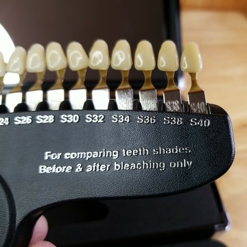 1pc Dental Teeth Whitening Shade Guide Tooth Bleaching Color Chart 20/27 Colors - Picture 5 of 10