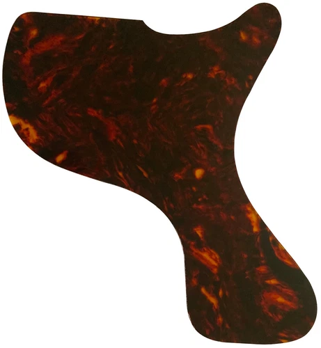 For Gibson Les Paul Junior 1958 No Hole Guitar Pickguard 1 Ply Brown Tortoise